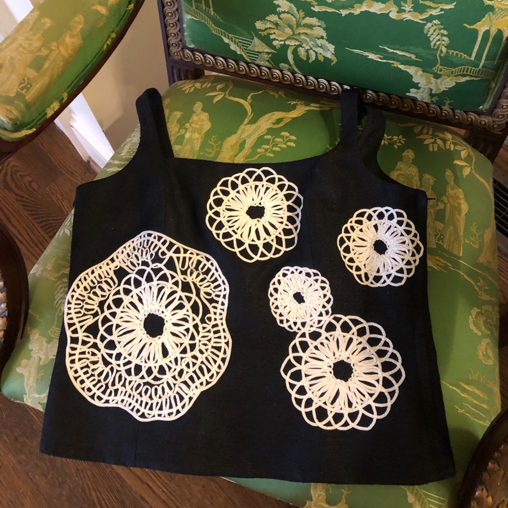 Gorgeous linen Worth top